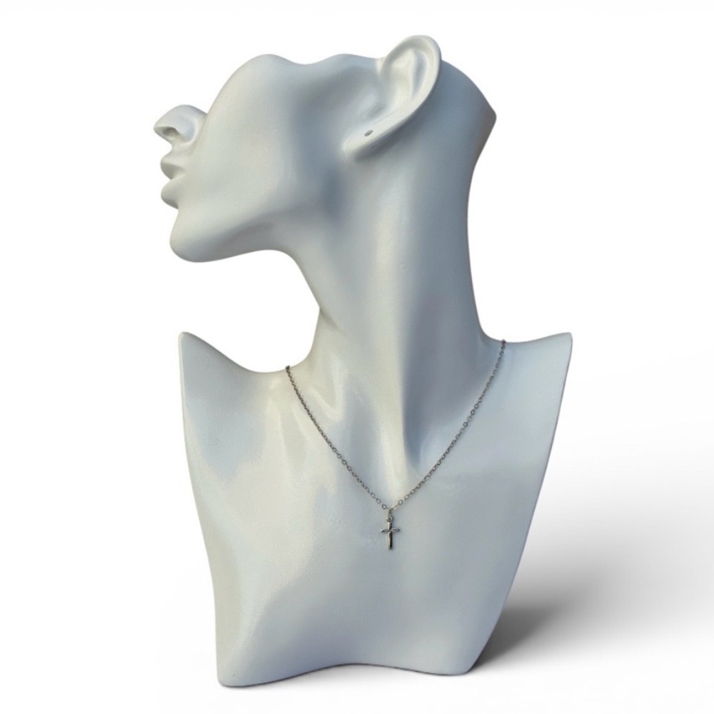 Sterling Silver Cross Pendant Necklace